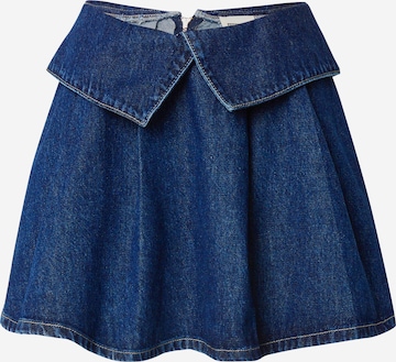 ABOUT YOU x Laura Giurcanu Skirt in Blue: front