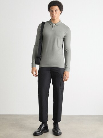 BOSS Poloshirt 'Passerby' in Grau