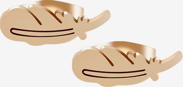 Akzent Ohrringe 'Azra, langlebig' in Gold: Vorderseite