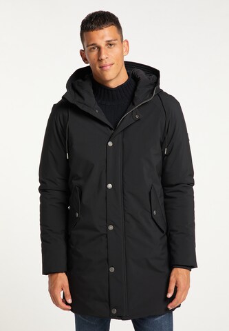 Manteau d’hiver MO en noir : devant