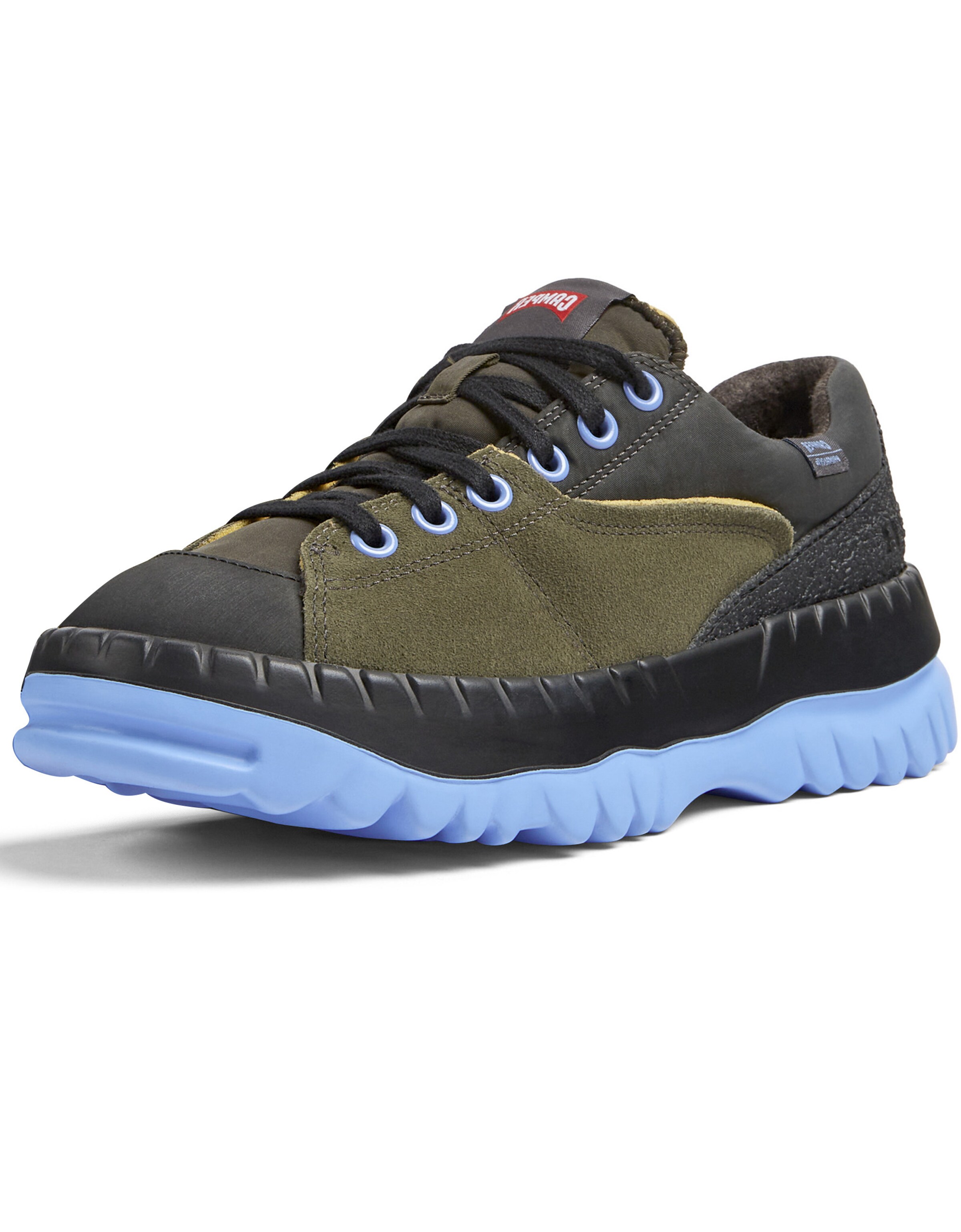 Baskets basses ' Teix ' CAMPER en marron : devant