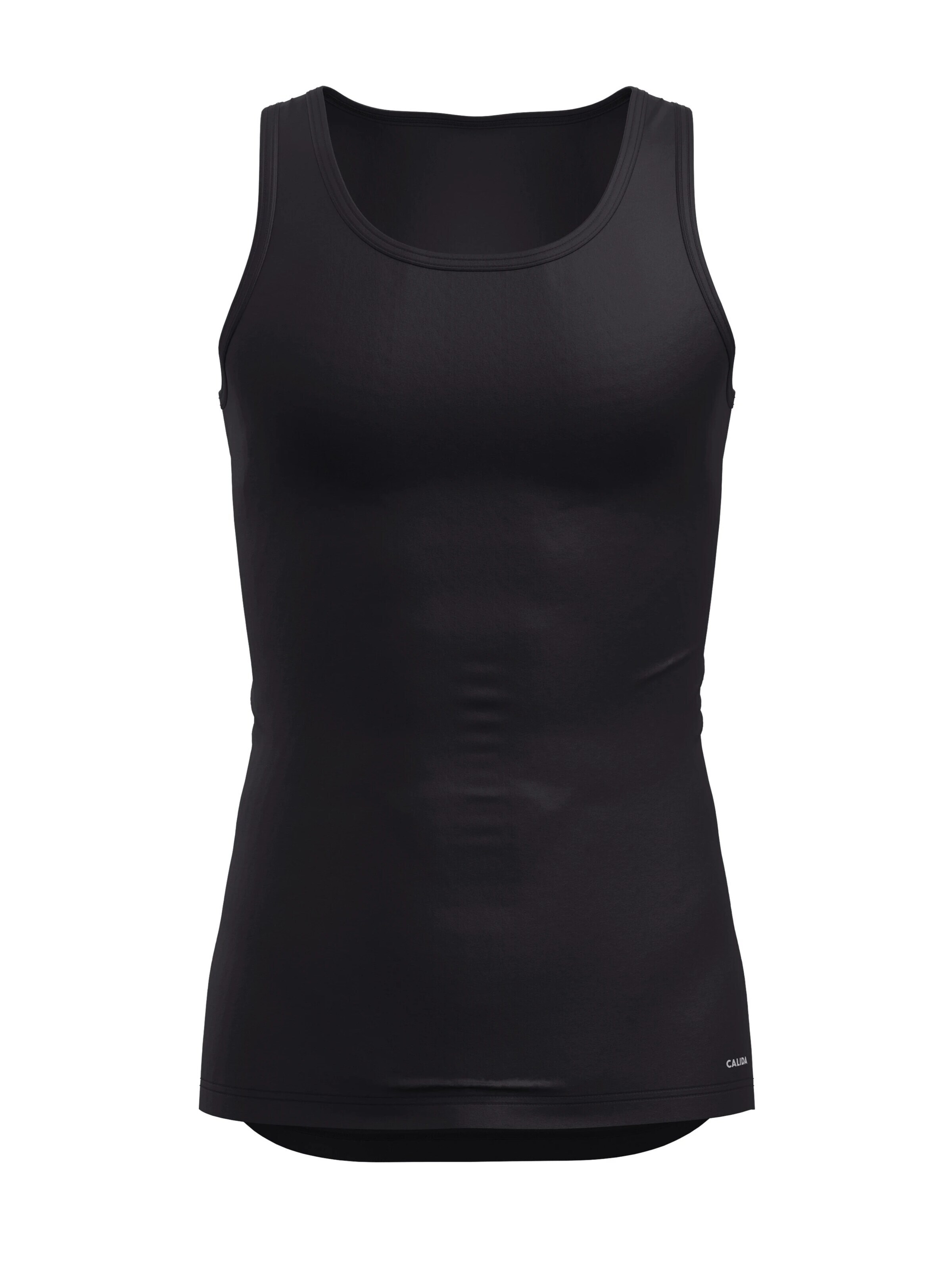 CALIDA Unterhemd 'Micro Stretch'‌‌‌‌‌‌ in L in schwarz, Produktansicht