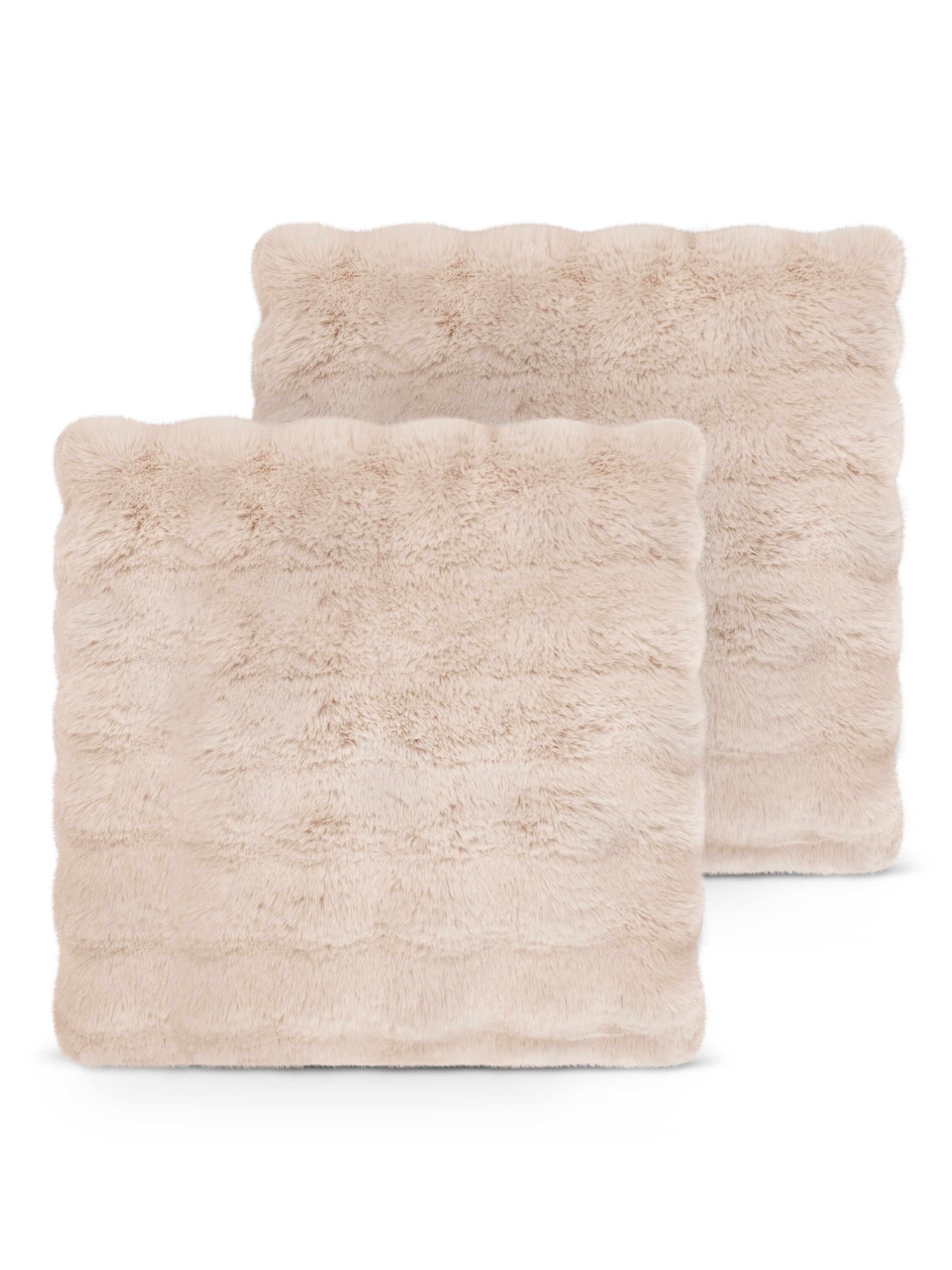 Aspero Kissenbezug in taupe, Produktansicht