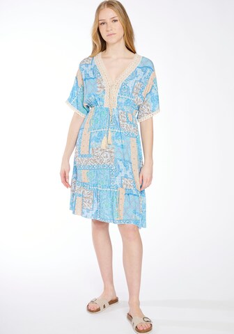 Hailys Summer Dress 'Si44ona' in Blue: front