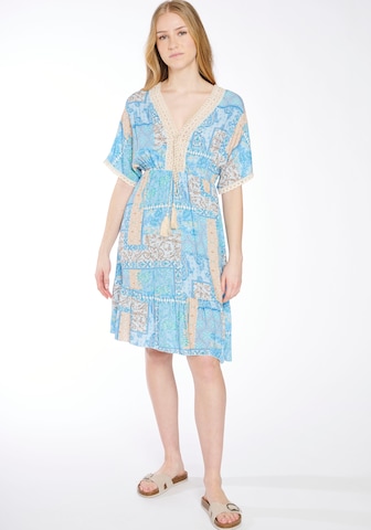 Hailys Letní šaty 'Si44ona' – modrá: přední strana