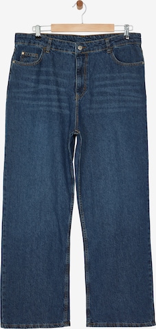 Loosefit Jeans di Trendyol Curve in blu: frontale