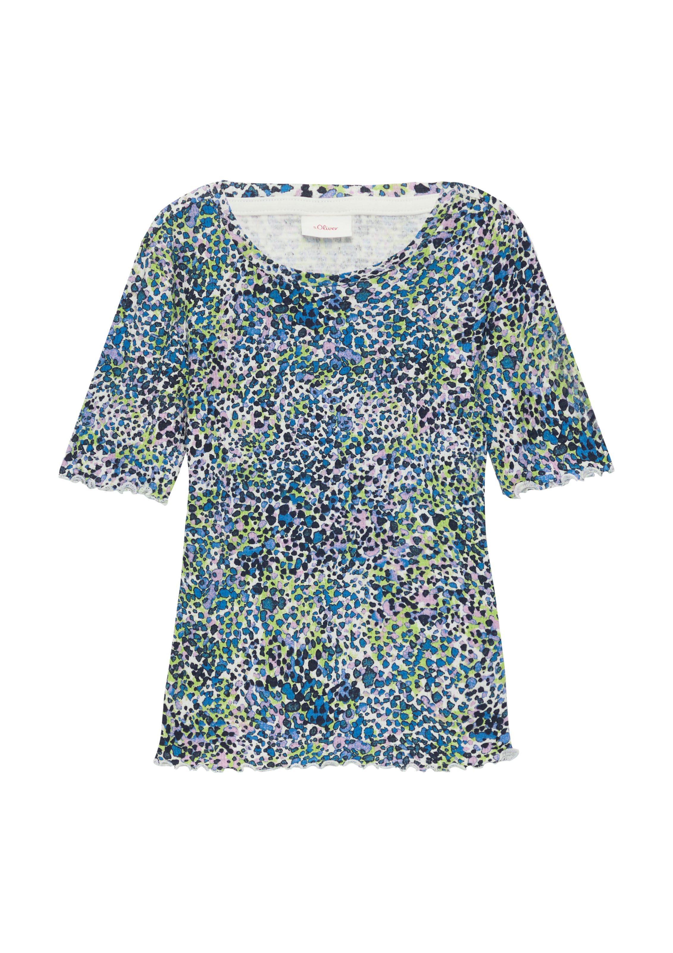 s.Oliver Shirt in Weiß: Vorderseite