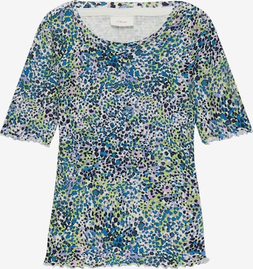 T-Shirt s.Oliver en blanc : devant