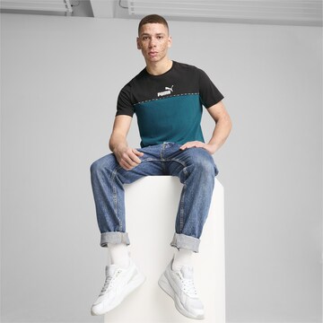 PUMA Sportshirt 'Essentials' in Blau