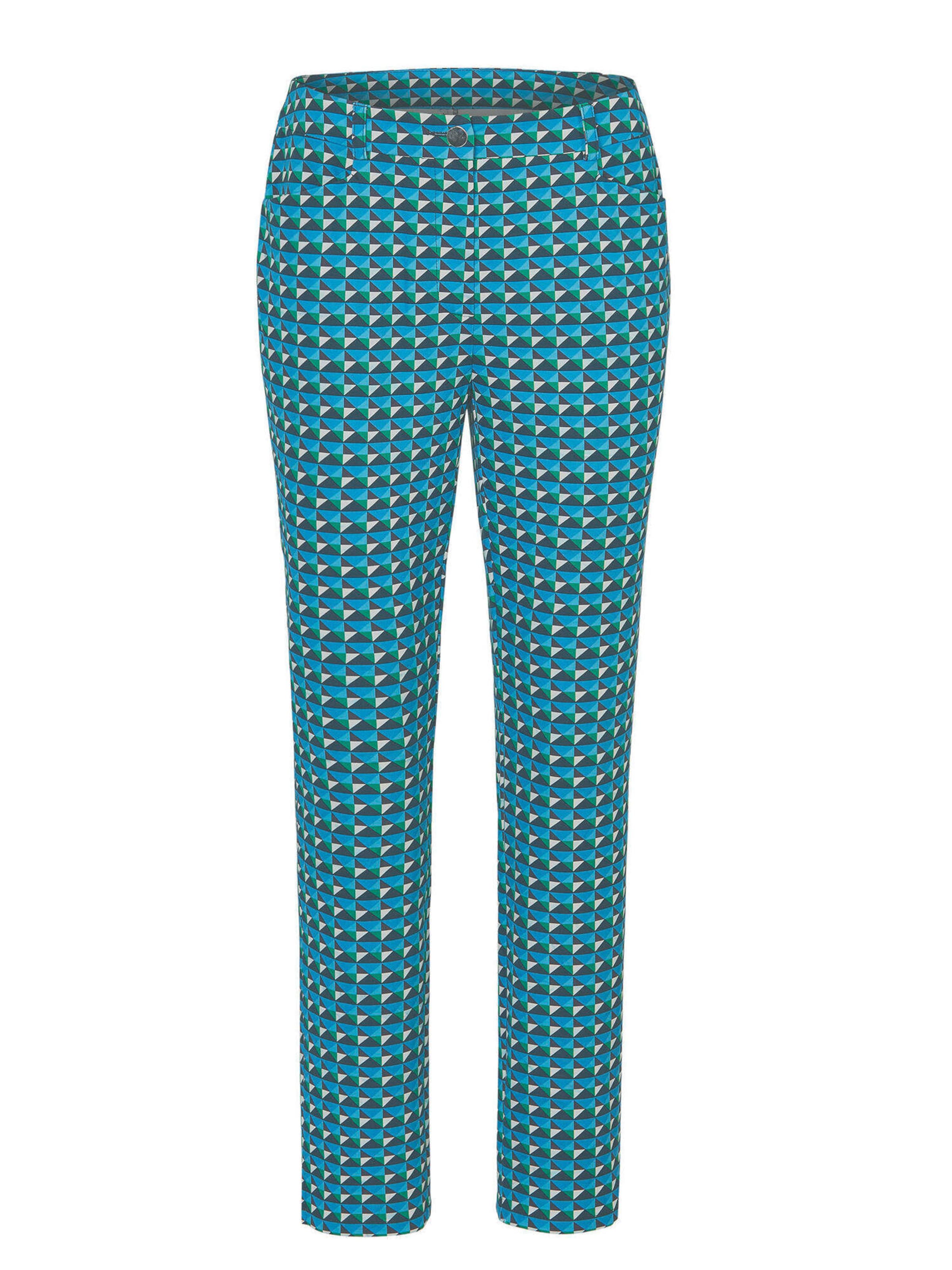 Goldner Regular Broek in Blauw: voorkant