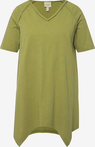 Ulla Popken Shirt in Groen: voorkant