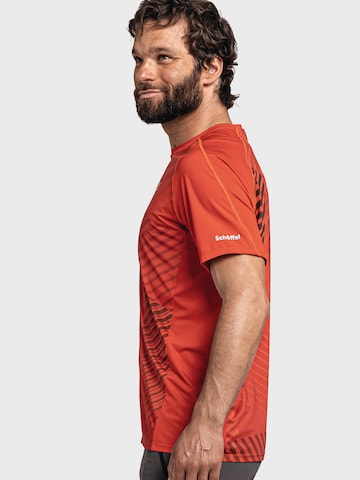 Schöffel Performance shirt 'Aukra' in Orange