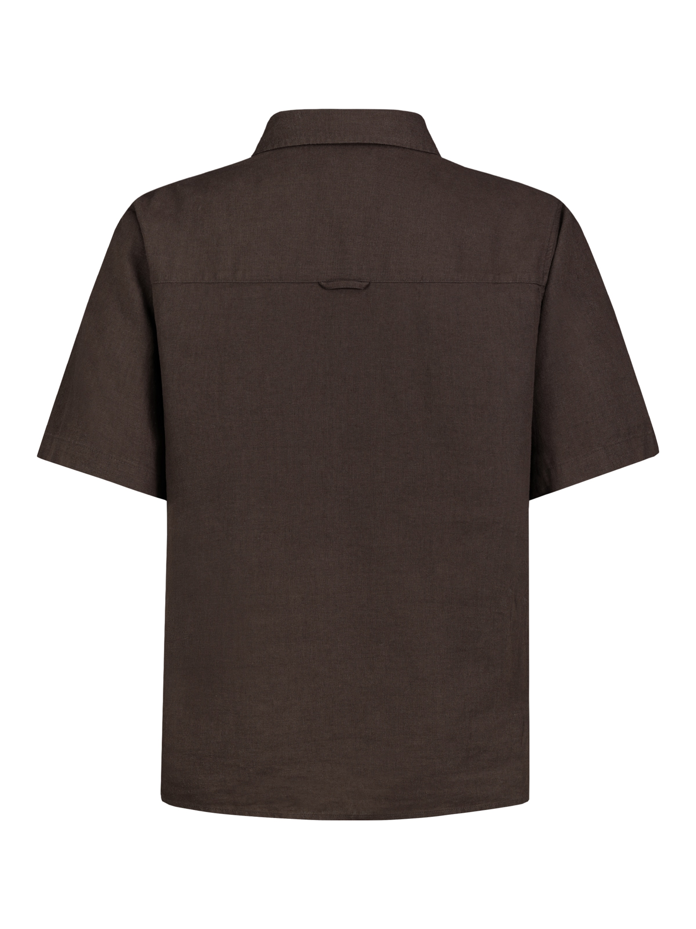 Eight2Nine Regular fit Button Up Shirt in Brown