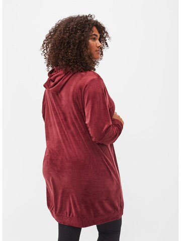 Robe-chemise 'HELENA' Zizzi en rouge