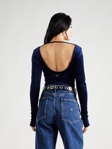 G-Star RAW Košeľové body - Modrá