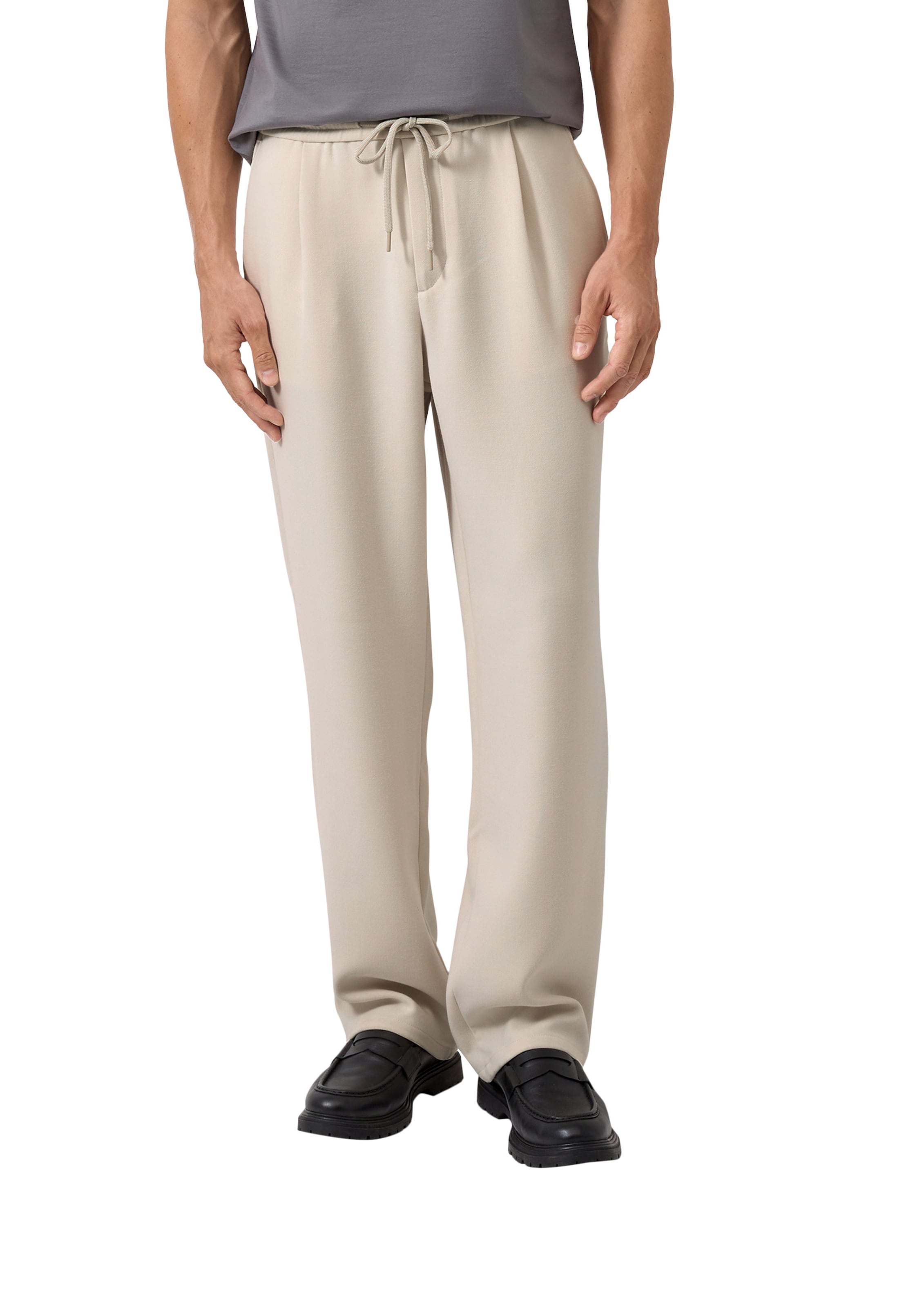 Wide Leg Pantalon s.Oliver en beige