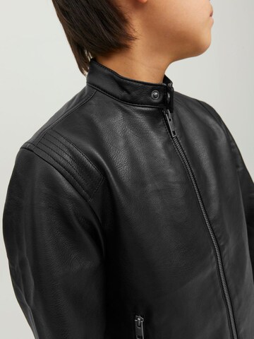 Jack & Jones Junior Jacke 'Rocky' in Schwarz