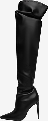 STEVE MADDEN Over the Knee Boots in Black