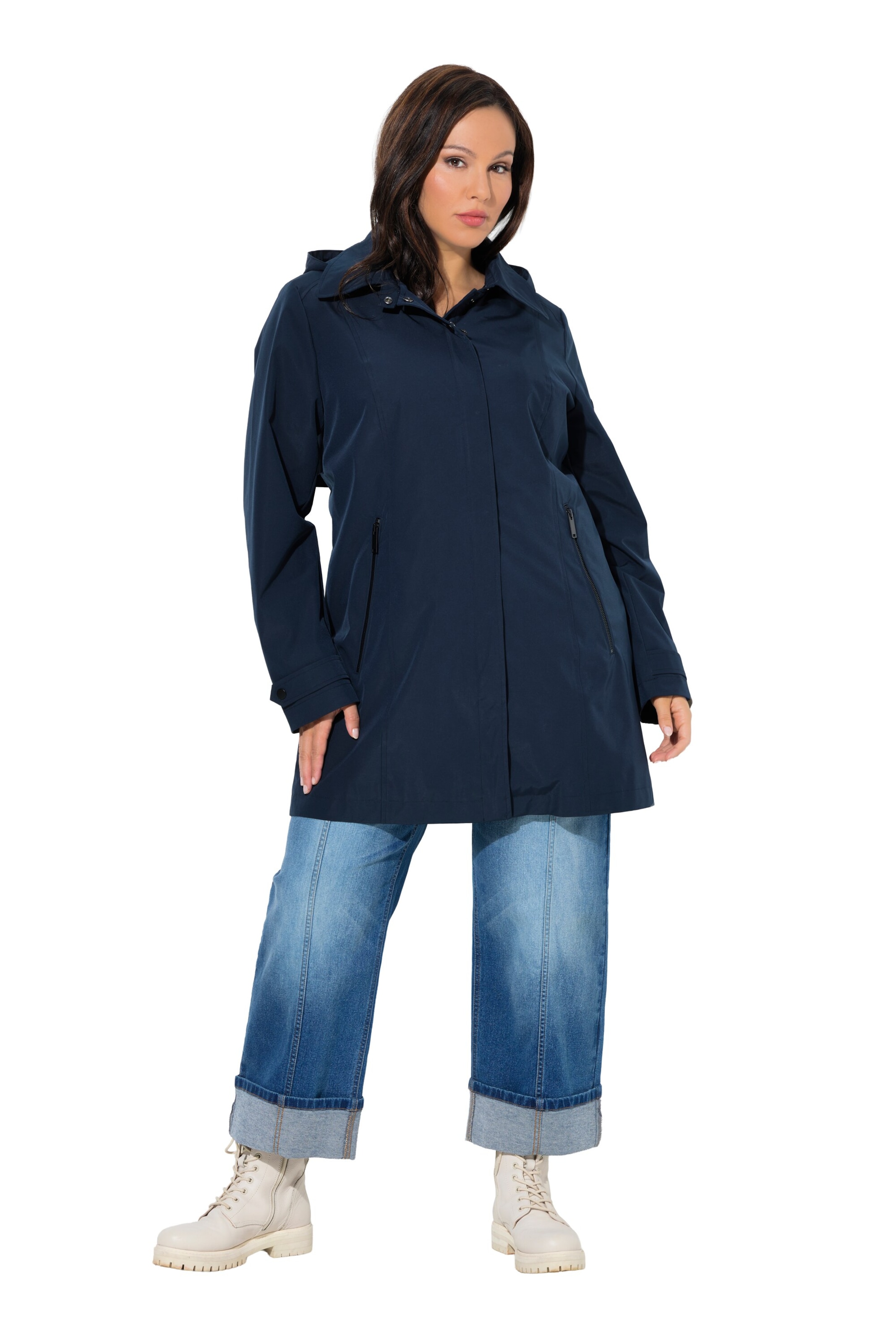 Ulla Popken Jacke in Blau