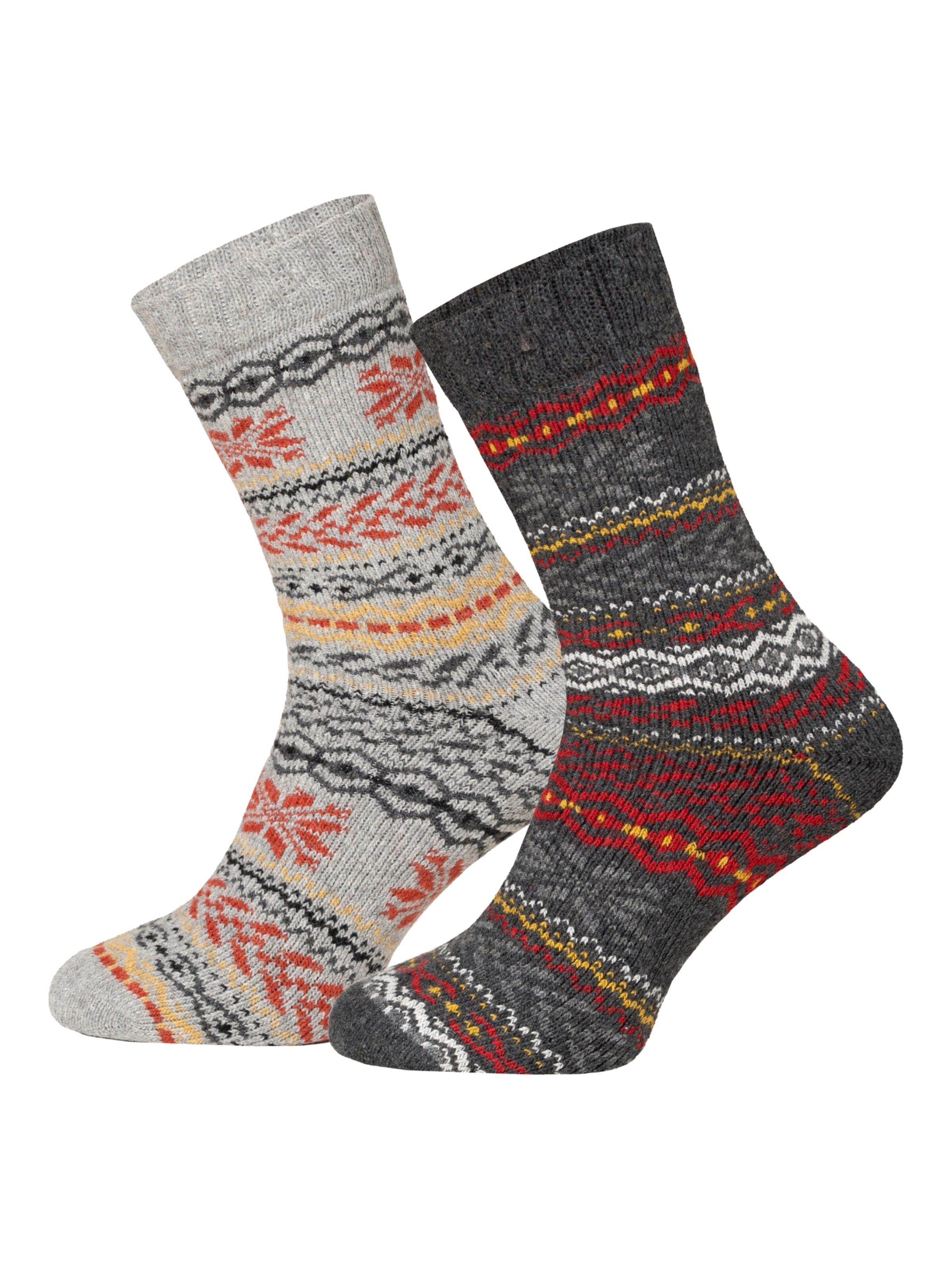 HomeOfSocks Socks 'HOS6536' in Grey: front