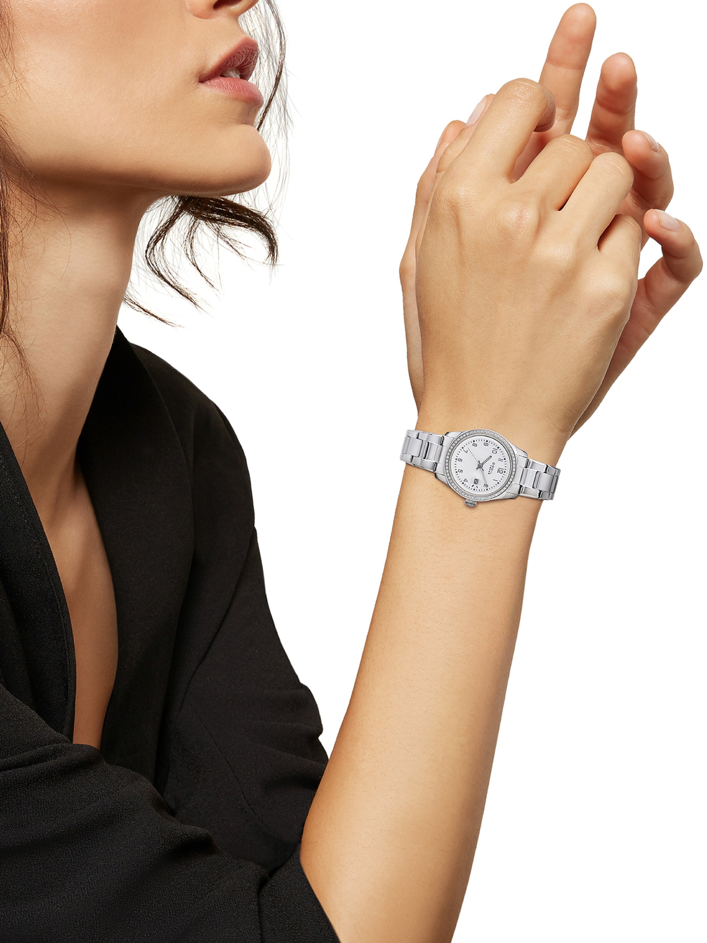 Breil Analog Watch 'Classic Elegance' in Silver: front