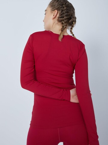 SPORTKIND Funktionsshirt 'Longsleeve Shirt'‌‌‌‌‌‌‌‌‌ in Rot