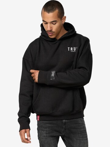 trueprodigy Sweatshirt ' Lucian ' in Schwarz: predná strana