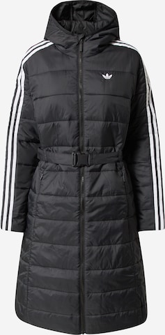 ADIDAS ORIGINALS Zimní kabát – černá: přední strana