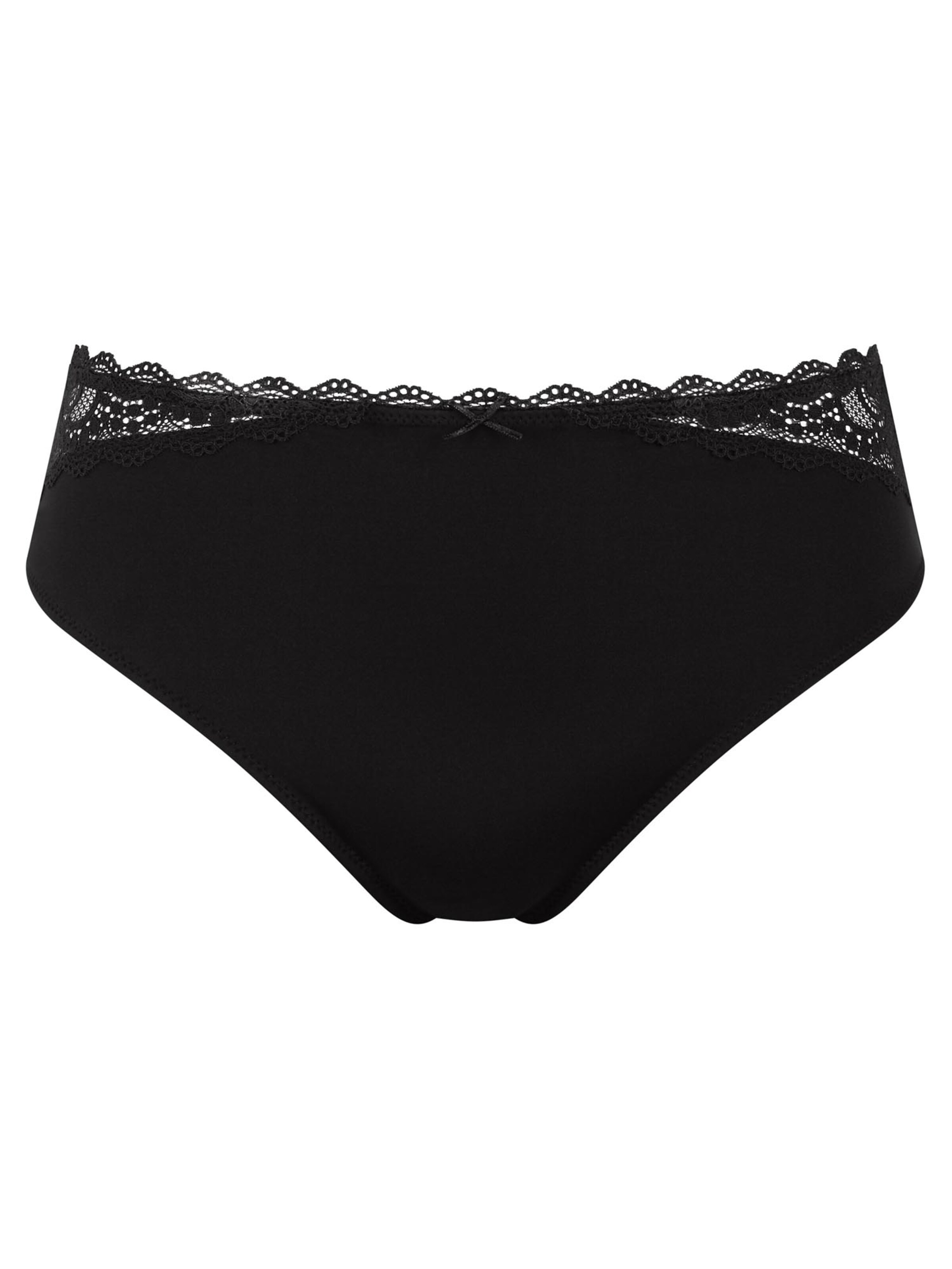 Mey Boyshorts 'Amorous' in Black: front