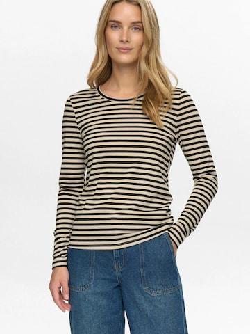 T-shirt 'NURIXIE' NÜMPH en or : devant