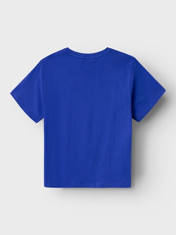 NAME IT Тениска 'VAGNO' в синьо