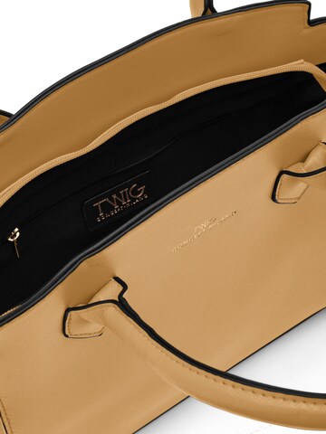 TWIG Concept Milano Handbag 'Bolena' in Beige