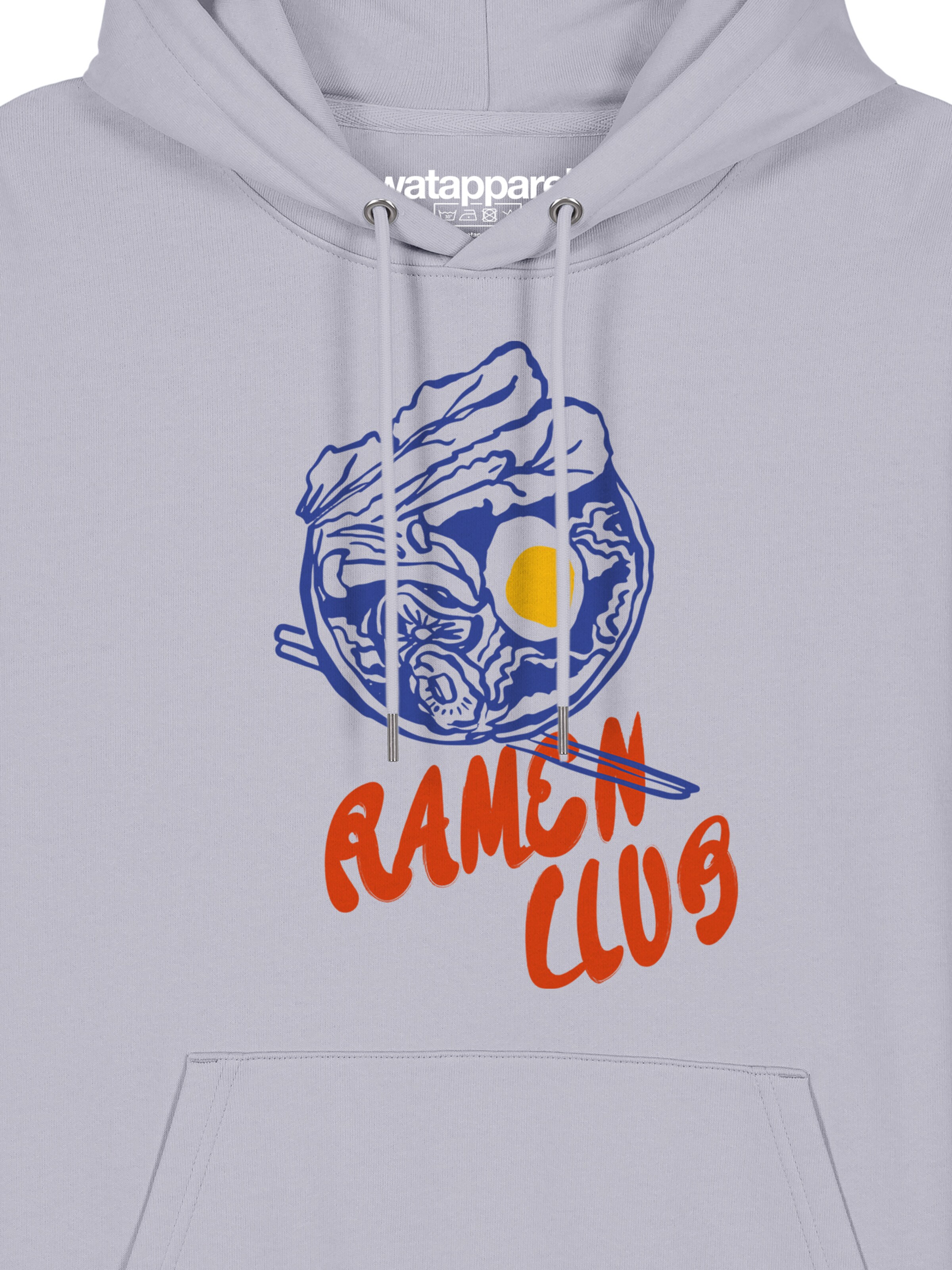 Watapparel Sweatshirt 'Ramen Club' in Lila