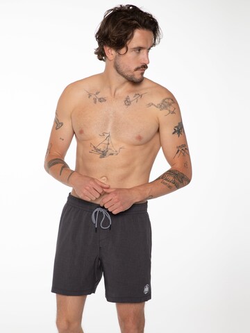 PROTEST Badeshorts 'DAVEY' in Schwarz