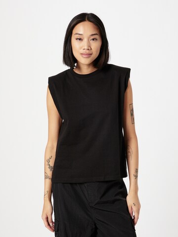 Nasty Gal T-Shirt in Schwarz: Vorderseite
