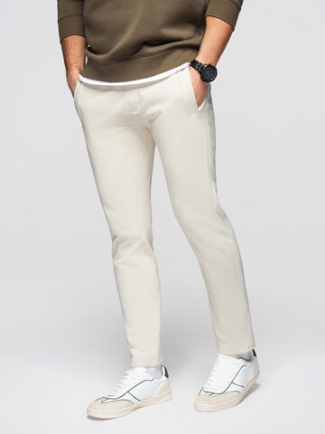 Ombre Regular Hose in Beige: Vorderseite