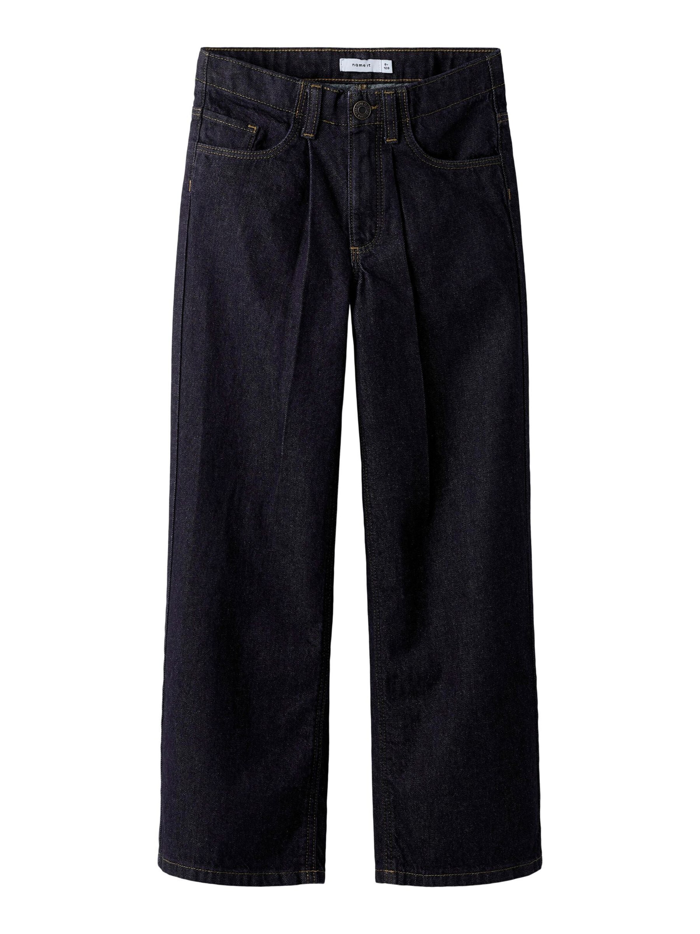 NAME IT Wide Leg Jeans i blå: forside