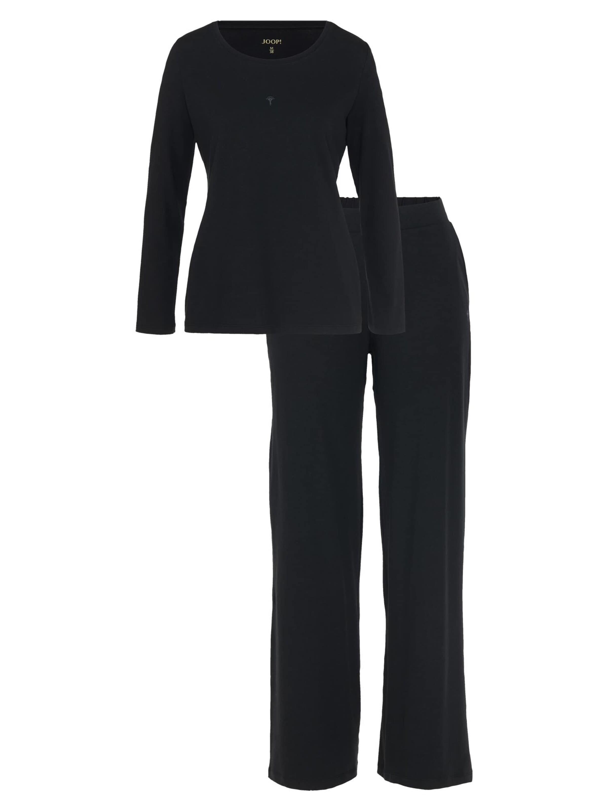 JOOP! Pajama 'Cosy' in Black: front