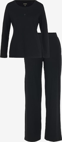 JOOP! Pyjama 'Cosy' in Zwart: voorkant