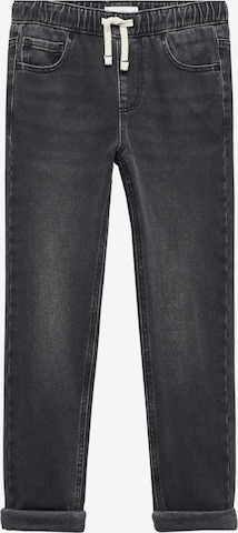 MANGO KIDS Slimfit Jeans 'SANTI' i sort: forside