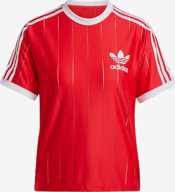 ADIDAS ORIGINALS T-Shirt 'Adicolor' in Rot: Vorderseite