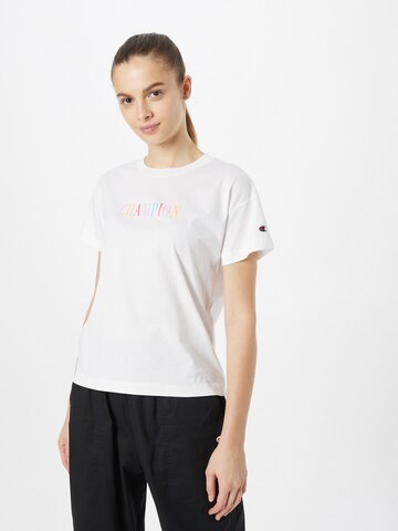 Champion Authentic Athletic Apparel T-Shirt 'Legacy' in Weiß: Vorderseite