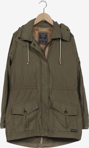 Abercrombie & Fitch Jacke S in Grün: predná strana