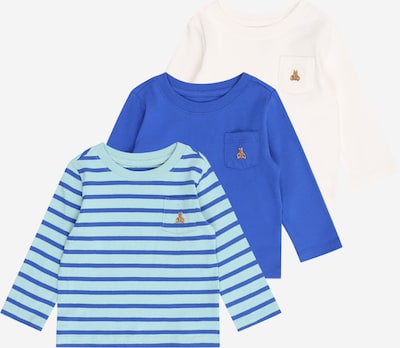 Marškinėliai iš GAP, spalva – mėlyna / šviesiai mėlyna / ruda / balta, Prekių apžvalga