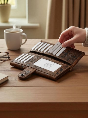 Ella Eisvogel Portemonnaie‌‌‌‌‌‌ in Braun