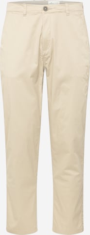 Springfield - Slimfit Pantalón chino 'RECONSIDER' en beige: frente