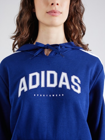 ADIDAS SPORTSWEAR Αθλητική μπλούζα φούτερ σε μπλε