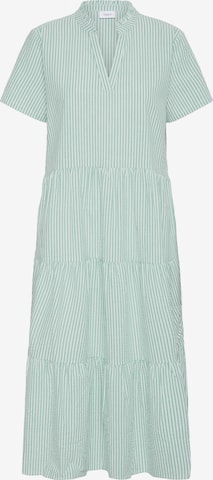 SAINT TROPEZ Jurk 'Elmiko' in Groen: voorkant