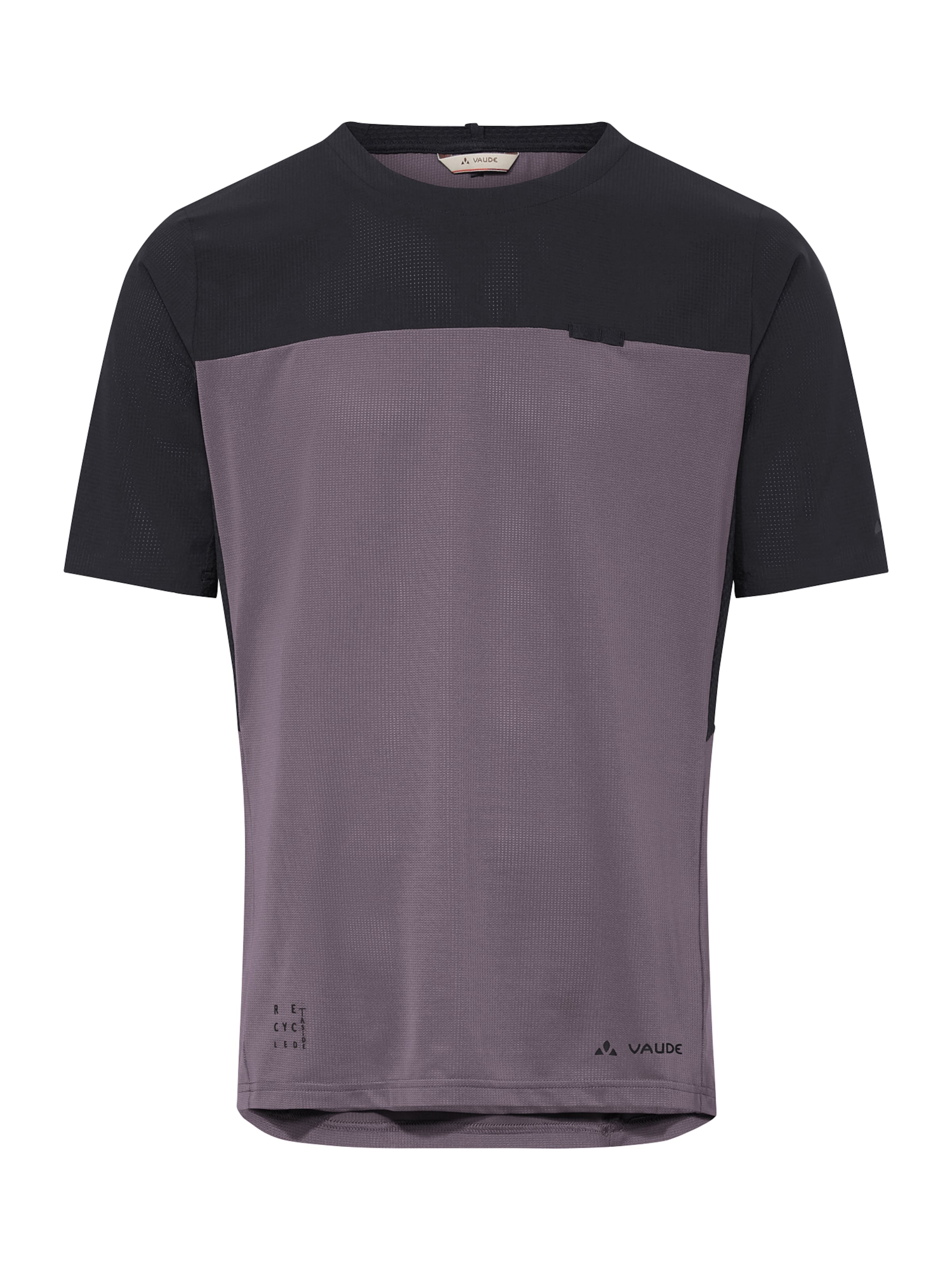 VAUDE Functioneel shirt 'Kuro' in Lila: voorkant