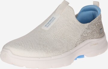 SKECHERS Belebújós cipők 'GO WALK 6' - fehér: elől